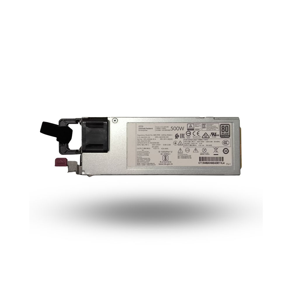 HP 500W Flex Slot Platinum Power Supply - HP 865398-001