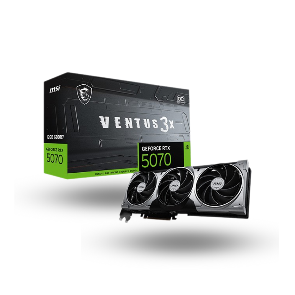 MSI GeForce RTX 5070 12GB GDDR7 - Ventus 3X OC