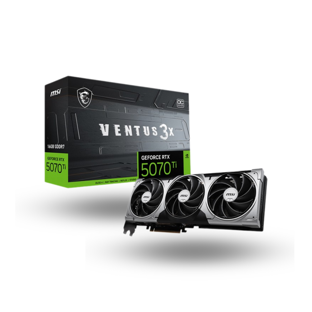 MSI GeForce RTX 5070 Ti 16GB GDDR7 - Ventus 3X OC