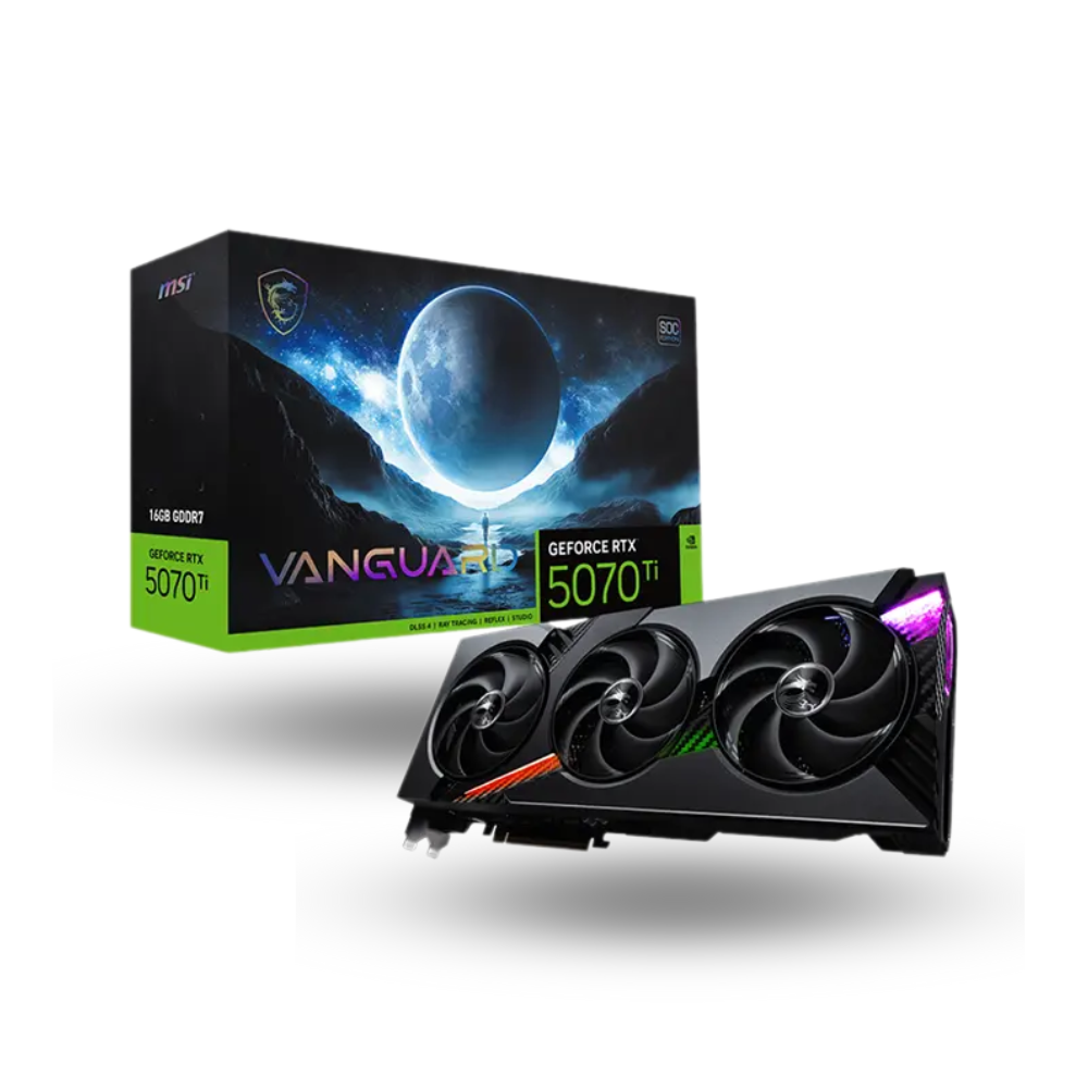 MSI GeForce RTX 5070 Ti 16GB GDDR7 - Vanguard SOC