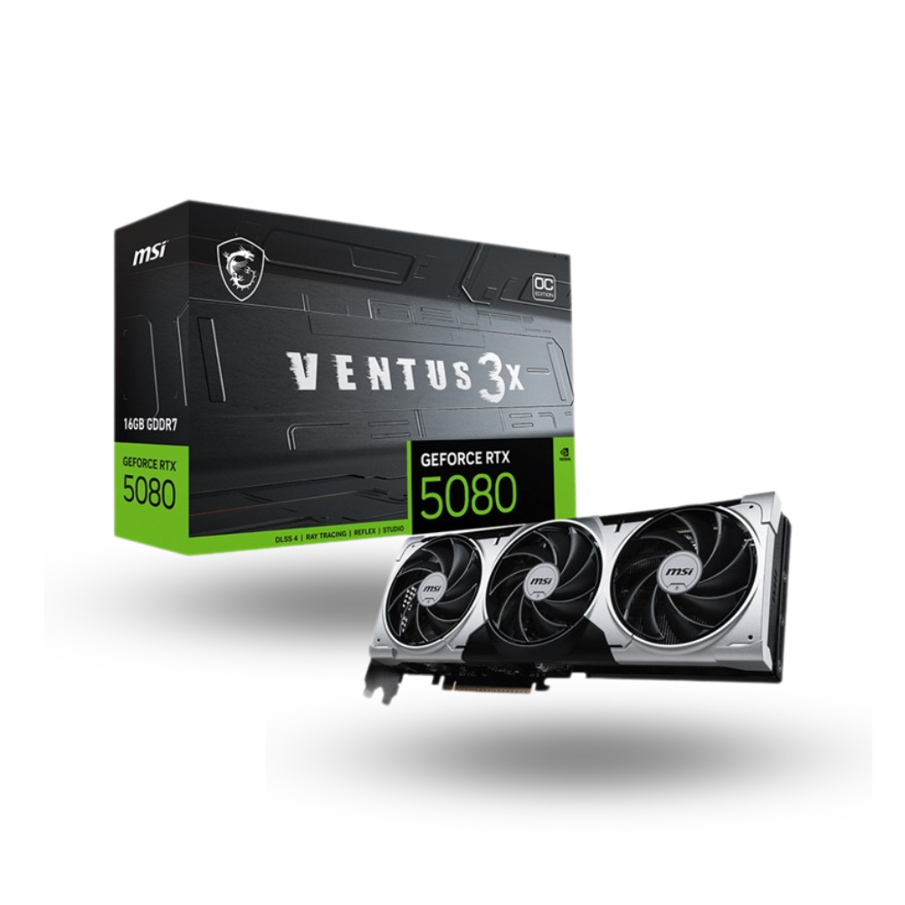 MSI GeForce RTX 5080 16GB GDDR7 - Ventus 3X OC PLUS