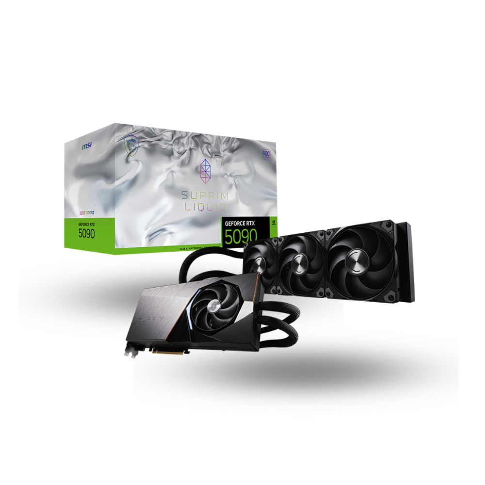 MSI GeForce RTX 5090 32GB GDDR7 - Suprim Liquid SOC