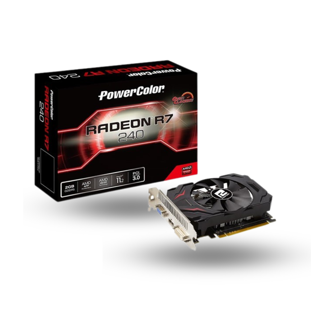 PowerColor Radeon R7 240 2GB DDR5 64Bit