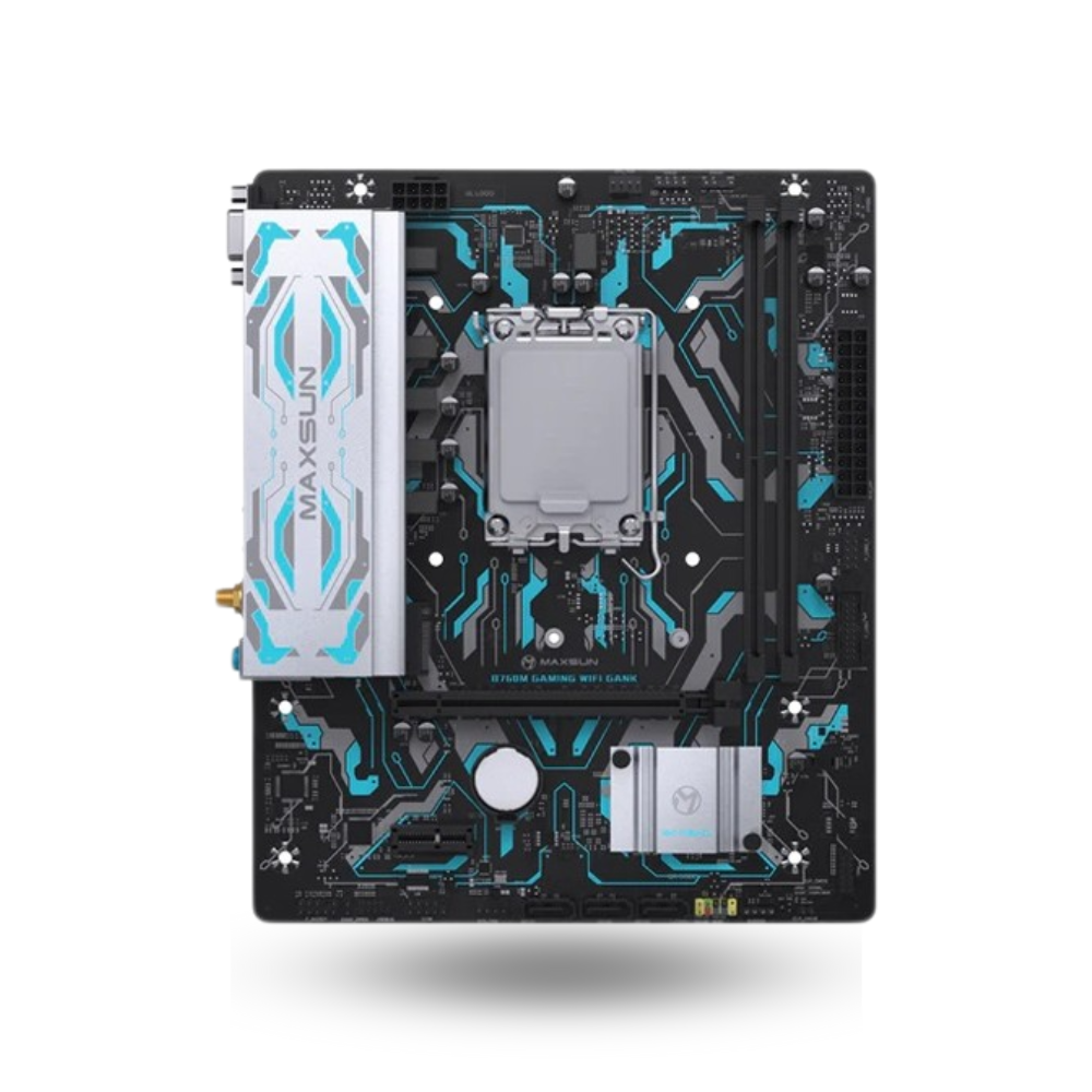 MAXSUN B760M GAMING WIFI GANK (LGA1700, B760, DDR5, USB3.2, SATA3)