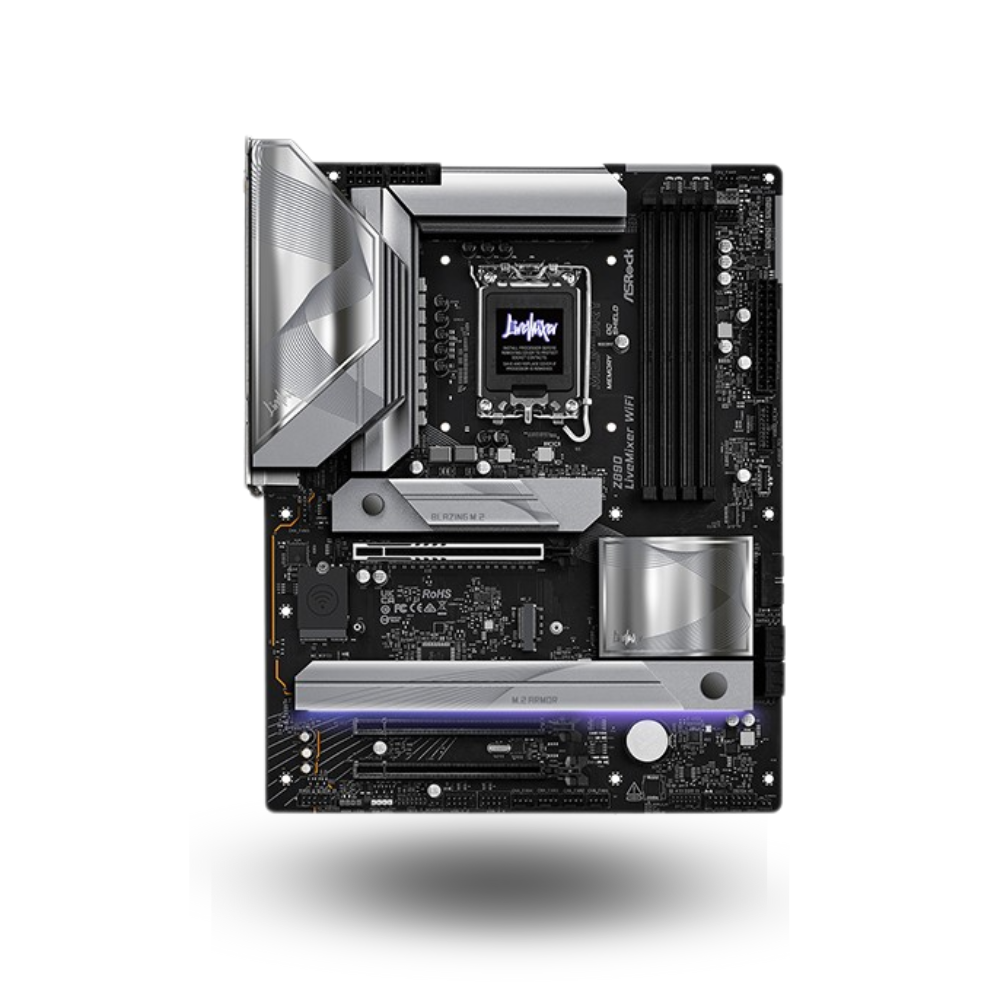 ASRock Z890 LiveMixer WIFI (LGA1851, Z890, DDR5, USB3.2 Gen2x2 Type-C, SATA3)