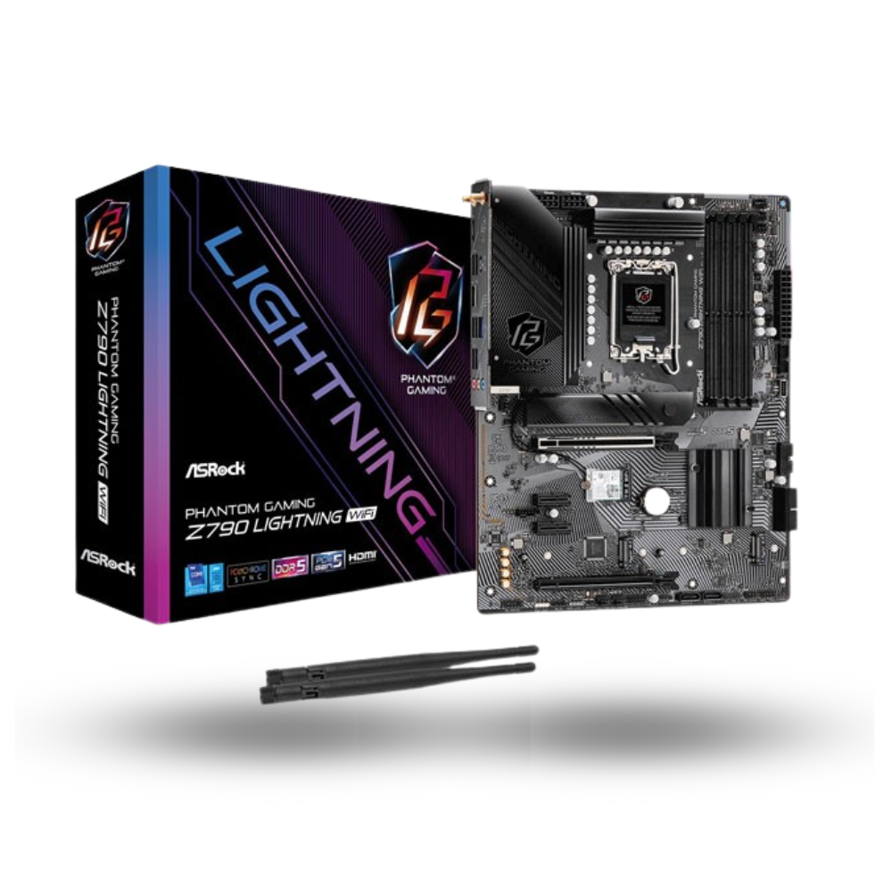 ASRock Phantom Gaming Z790 Lightning WIFI (LGA1700, Z790, DDR5, USB3.2 Type-C, SATA3)