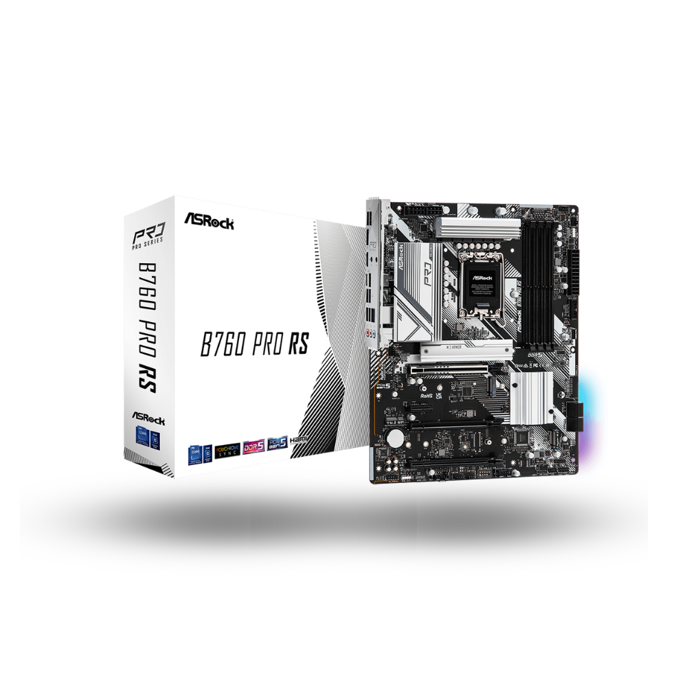 ASRock B760 Pro RS (LGA1700, B760, DDR5, USB3.2 Type-C, SATA3)