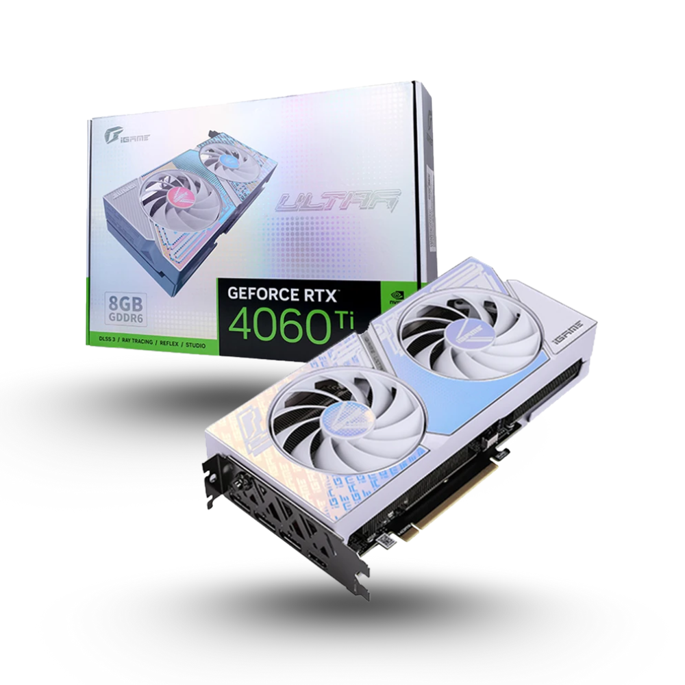 iGame GeForce RTX 4060 Ti 8GB GDDR6 Ultra W DUO OC 8GB-V
