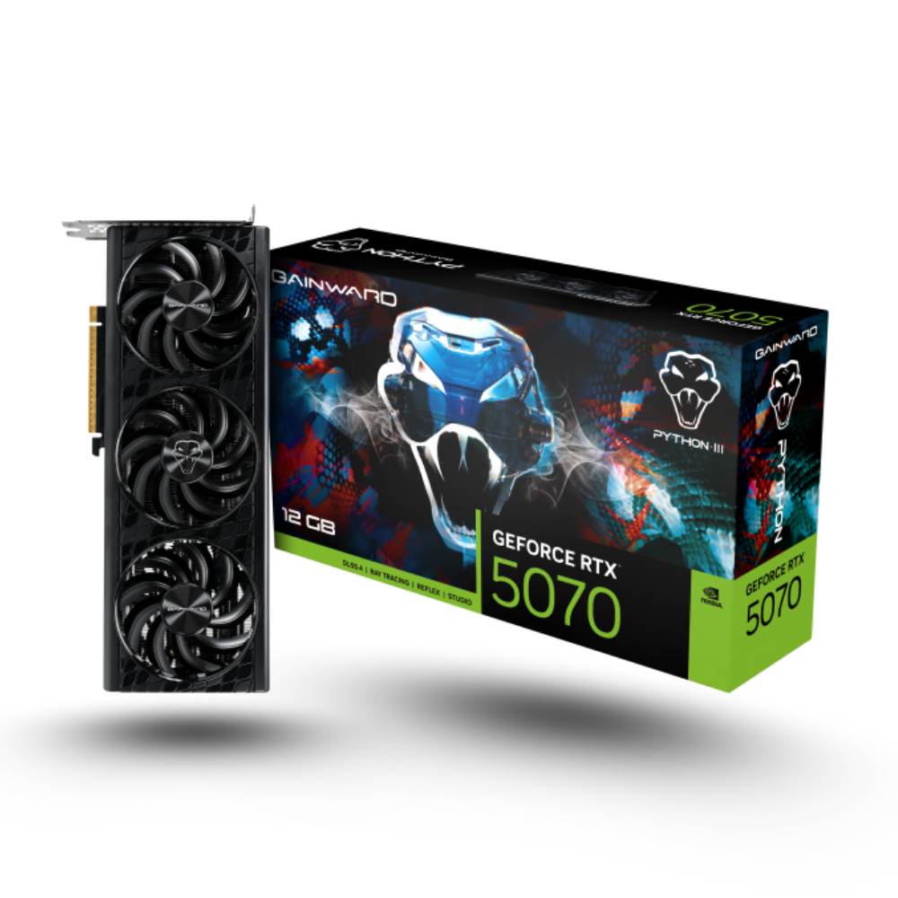 Gainward GeForce RTX 5070 12GB GDDR7 - Python III
