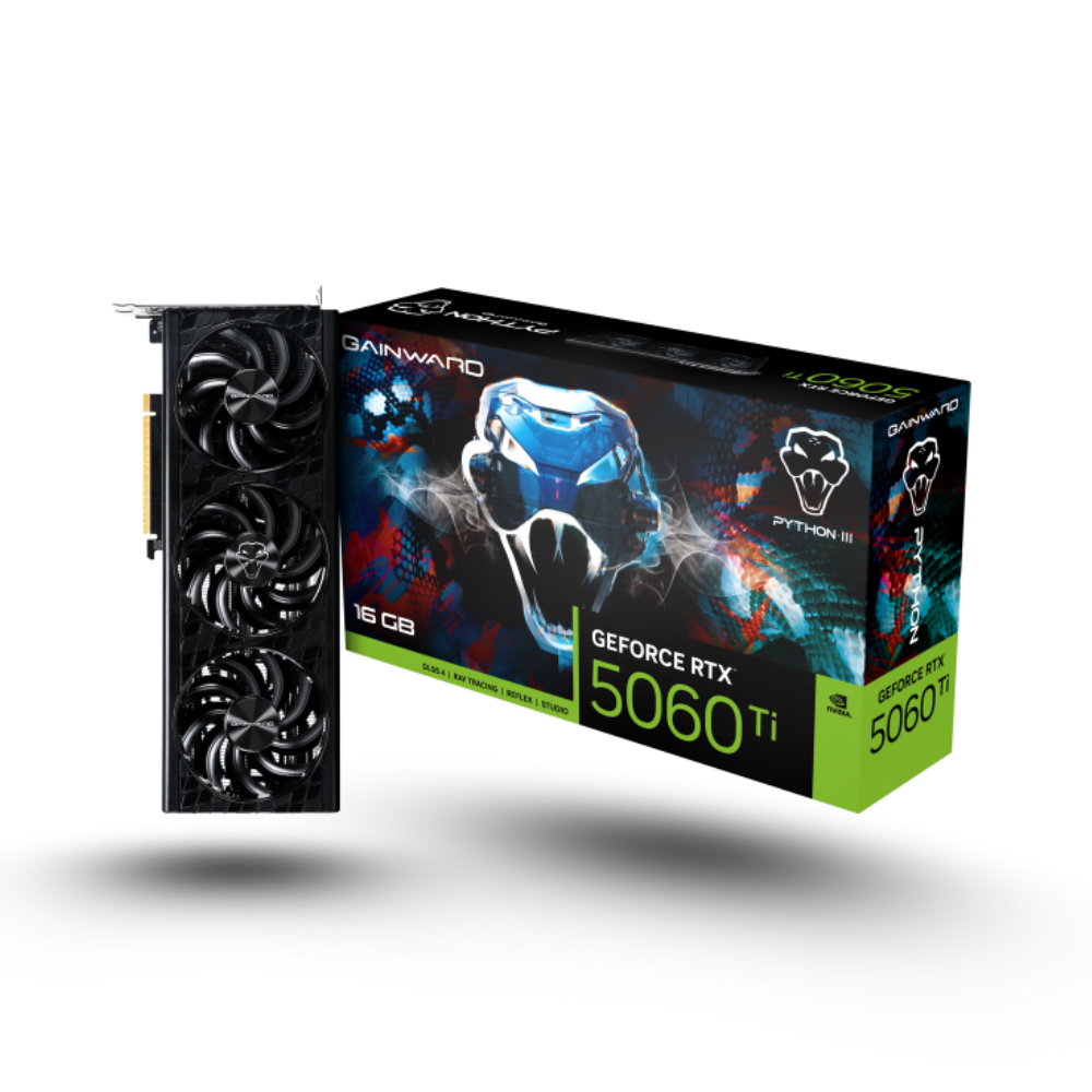 Gainward GeForce RTX 5060 Ti 16GB GDDR7 - Python III