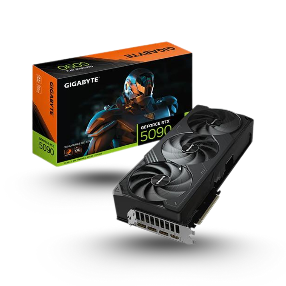 Gigabyte GeForce RTX 5090 32GB GDDR7 WindForce OC - GV-N5090WF3OC-32GD