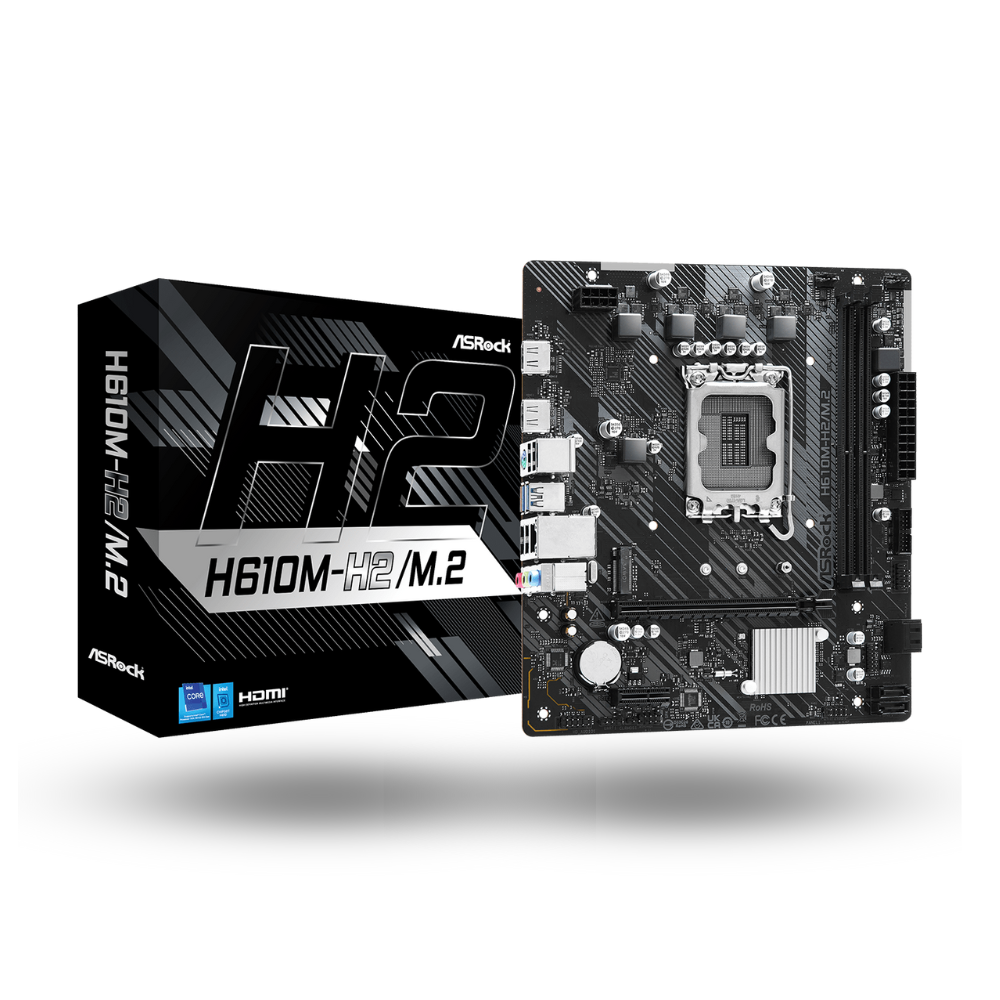 ASRock H610M-H2/M.2 (LGA1700, H610, DDR4, USB3.2, SATA3)
