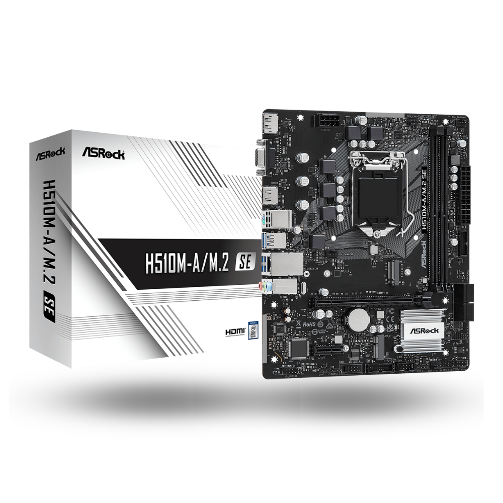 ASRock H510M-A/M.2 SE (LGA1200, H370, DDR4, USB3.2, SATA3)
