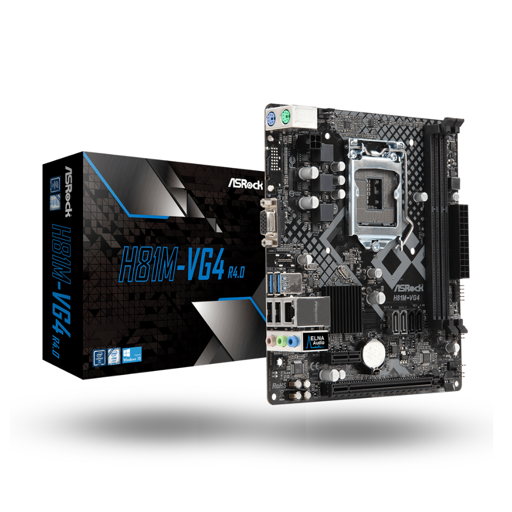 ASRock H81M-VG4 R4.0 (LGA1150, H81, DDR3)