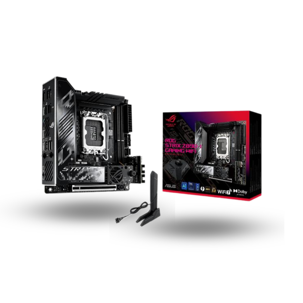 Asus ROG STRIX Z890-I GAMING WIFI (LGA1851, Z890, DDR5, USB3.2 Gen2x2 Type-C, SATA3)