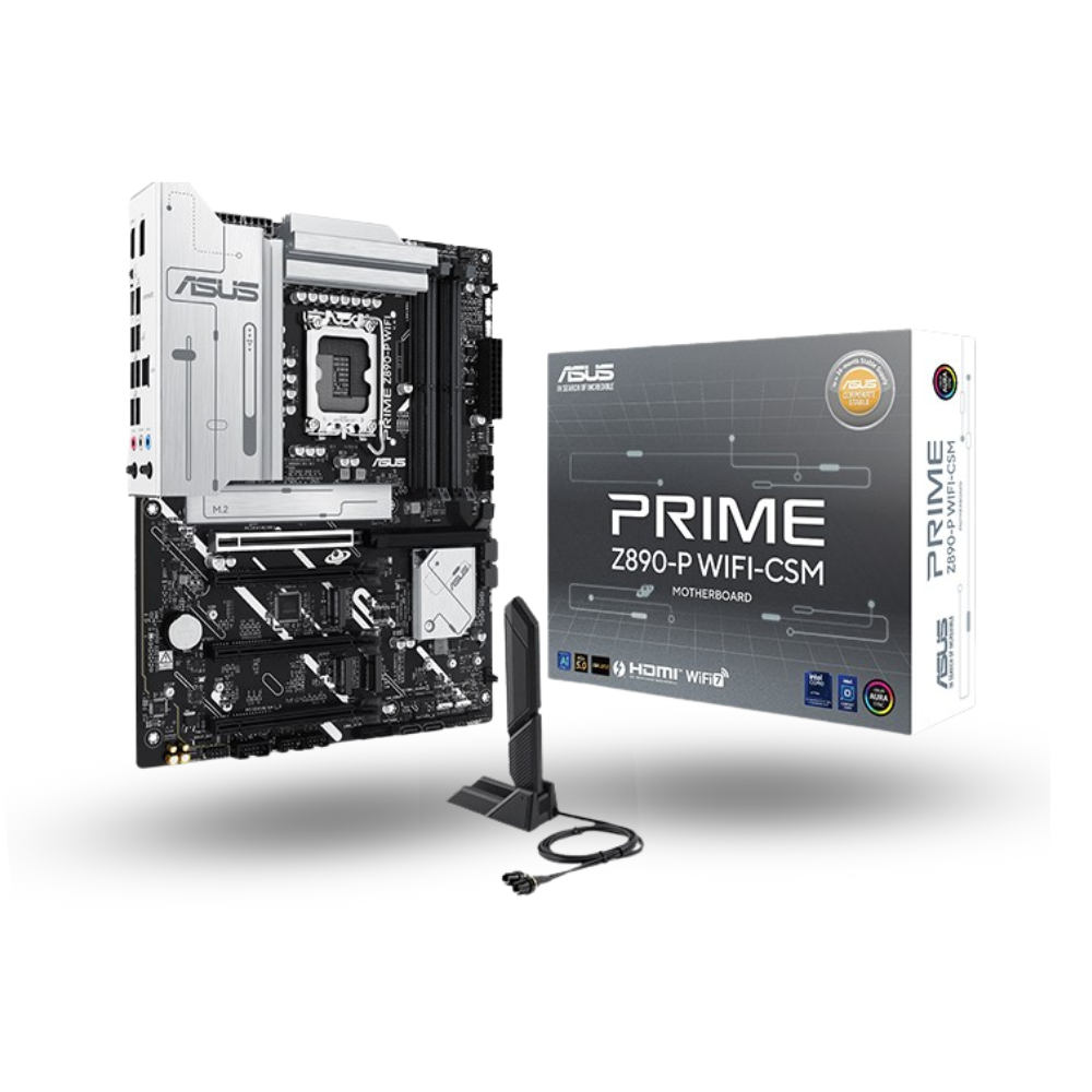 Asus PRIME Z890-P WIFI-CSM (LGA1851, Z890, DDR5, USB3.2 Gen2 Type-C, SATA3)