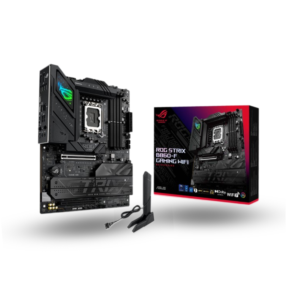 Asus ROG STRIX B860-F GAMING WIFI (LGA1851, B860, DDR5, USB3.2 Gen2 Type-C, SATA3)