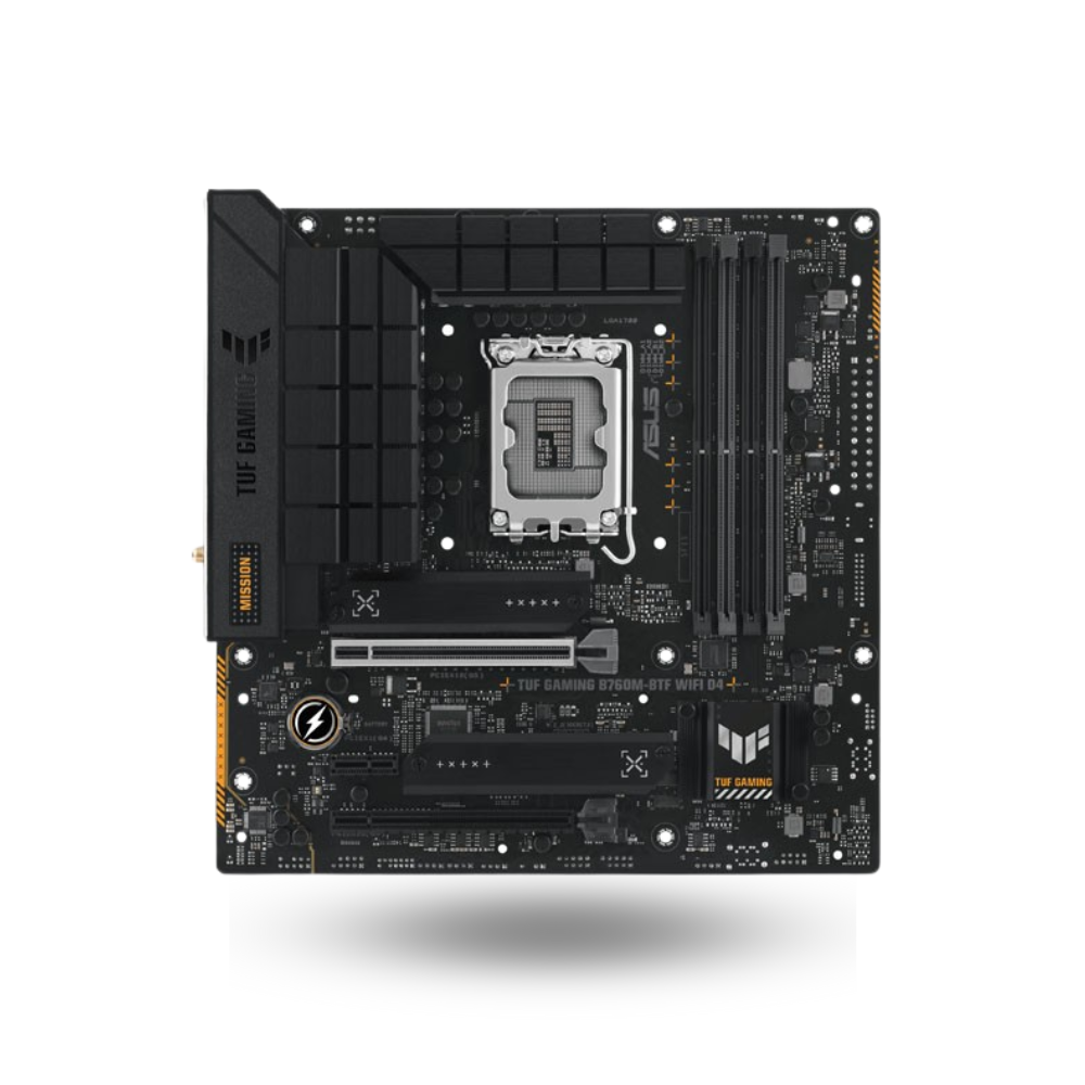 Asus TUF GAMING B760M-BTF WIFI D4 (LGA1700, B760, DDR4, USB3.2 Type-C, SATA3)