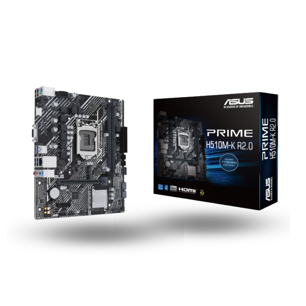 Asus PRIME H510M-K R2.0 (LGA1200, H470, DDR4, USB3.2, SATA3)