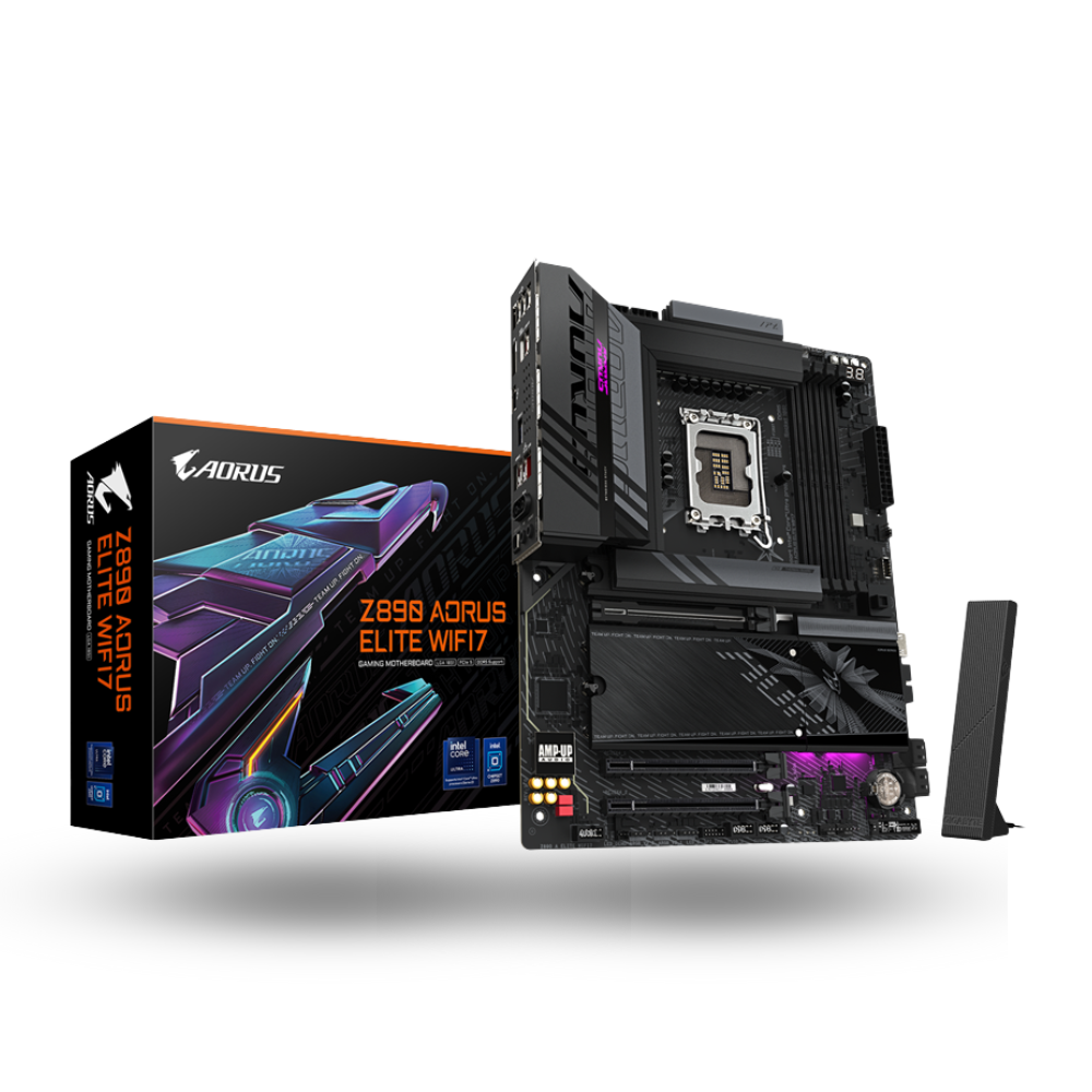 Gigabyte Z890 Aorus Elite WIFI7 (LGA1851, Z890, DDR5, USB3.2 Gen2x2 Type-C, SATA3)