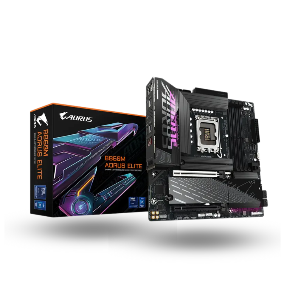 Gigabyte B860M Aorus Elite (LGA1851, B860, DDR5, USB3.2 Gen2 Type-C, SATA3)