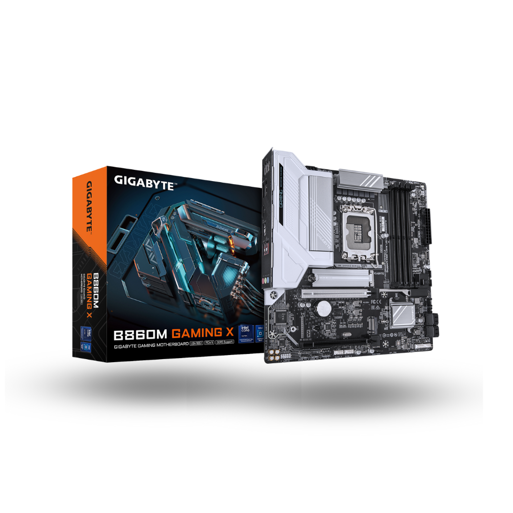 Gigabyte B860M GAMING X (LGA1851, B860, DDR5, USB3.2 Gen2 Type-C, SATA3)