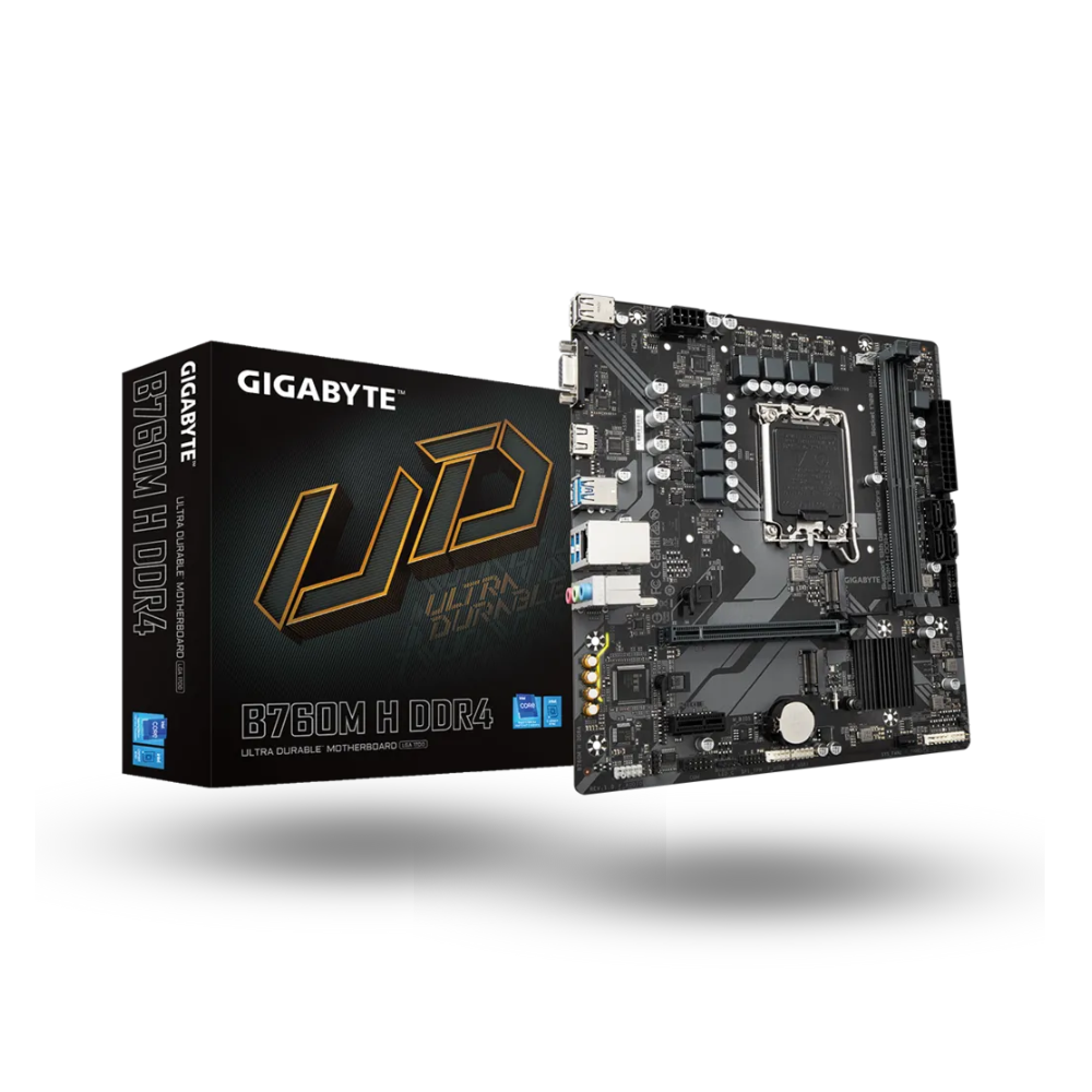 Gigabyte B760M H DDR4 (LGA1700, B760, DDR4, USB3.2, SATA3)