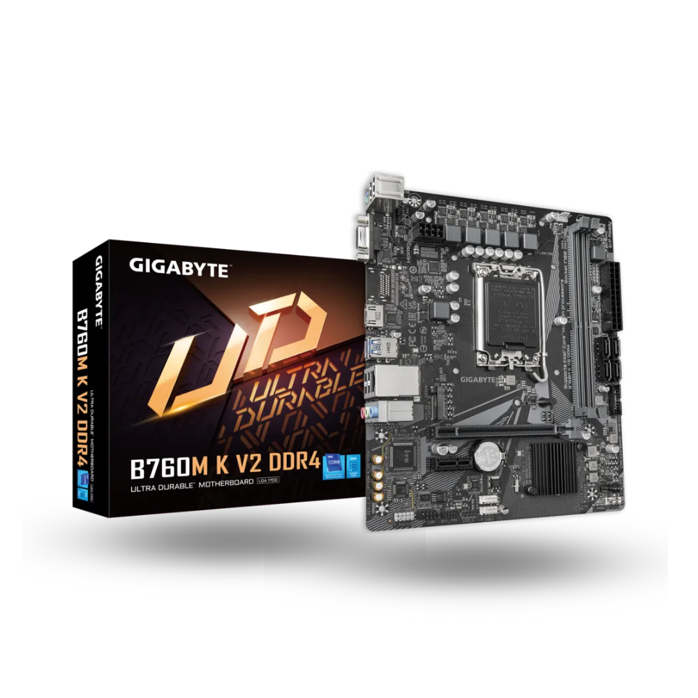 Gigabyte B760M K V2 DDR4 (LGA1700, B760, DDR4, USB3.2, SATA3)