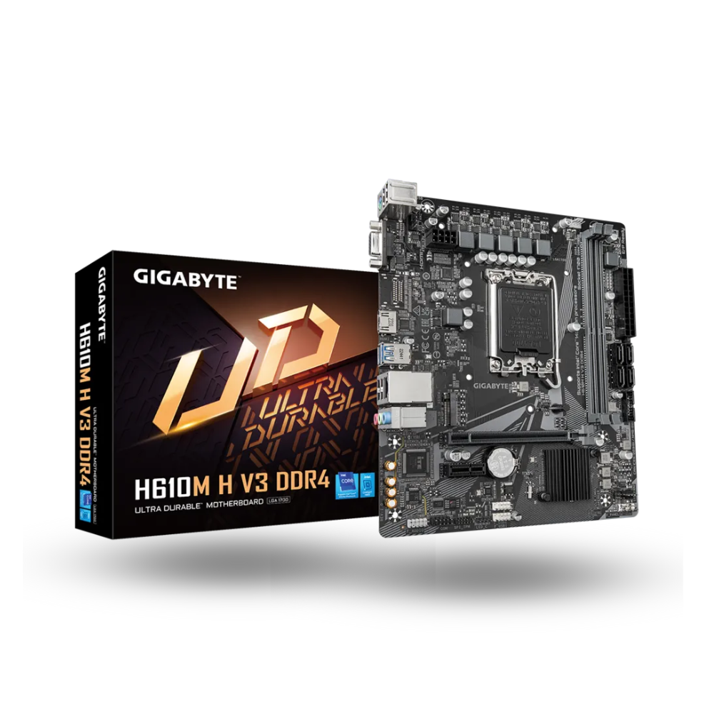 Gigabyte H610M H V3 DDR4 (LGA1700, H610, DDR4, USB3.2, SATA3)