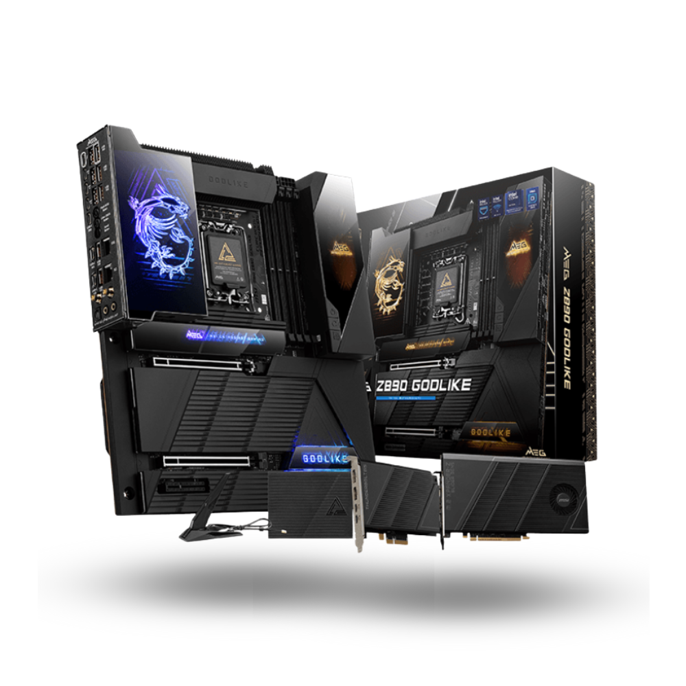 MSI MEG Z890 GODLIKE (LGA1851, Z890, DDR5, USB3.2 Gen2x2 Type-C, SATA3)