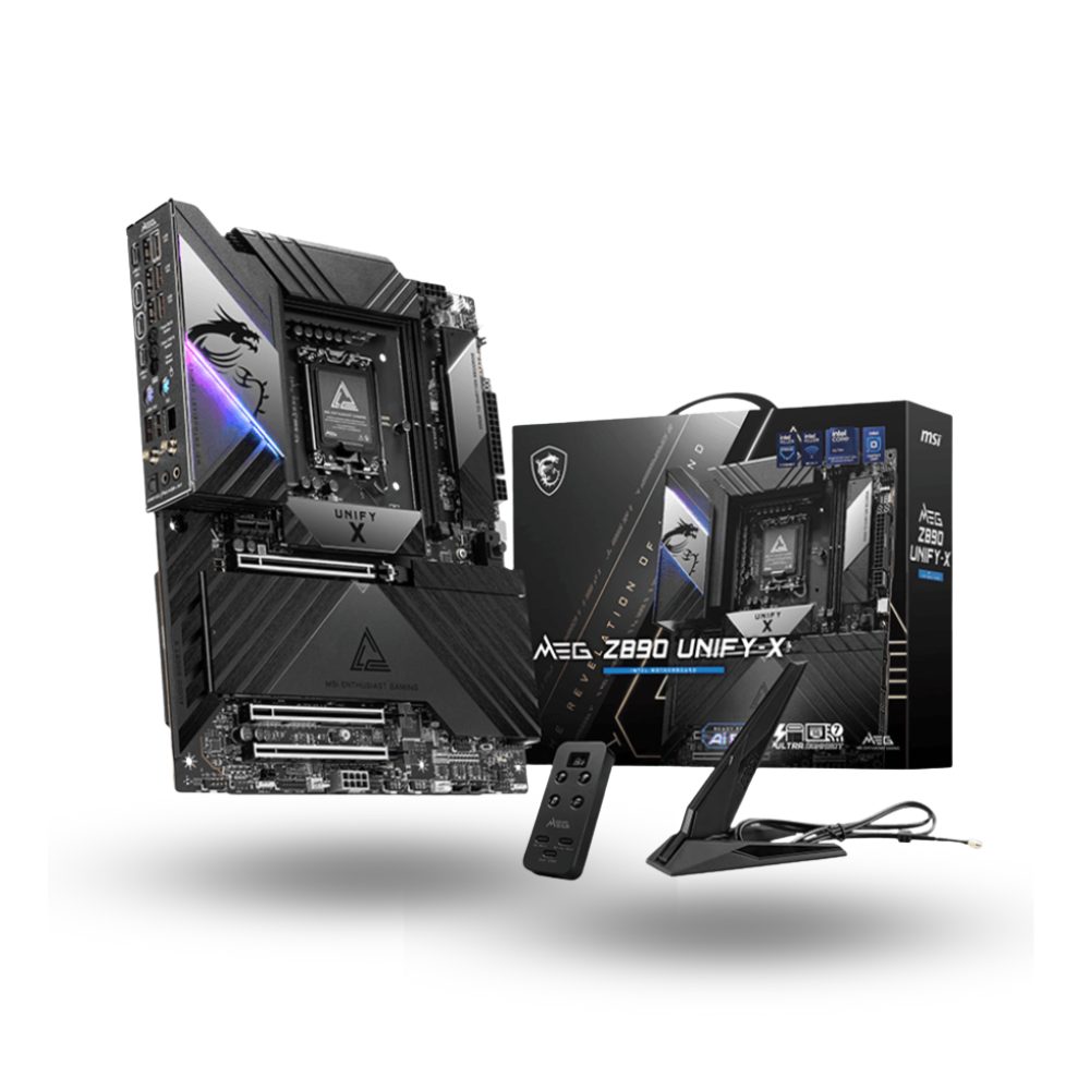 MSI MEG Z890 UNIFY-X (LGA1851, Z890, DDR5, USB3.2 Gen2x2 Type-C, SATA3)