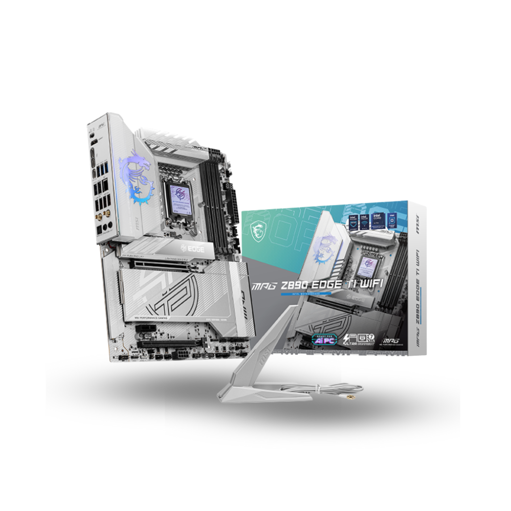 MSI MPG Z890 EDGE TI WIFI (LGA1851, Z890, DDR5, USB3.2 Gen2x2 Type-C, SATA3)