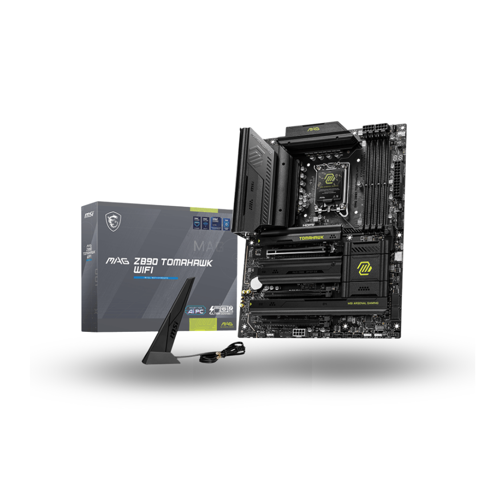 MSI MAG Z890 TOMAHAWK WIFI (LGA1851, Z890, DDR5, USB3.2 Gen2x2 Type-C, SATA3)