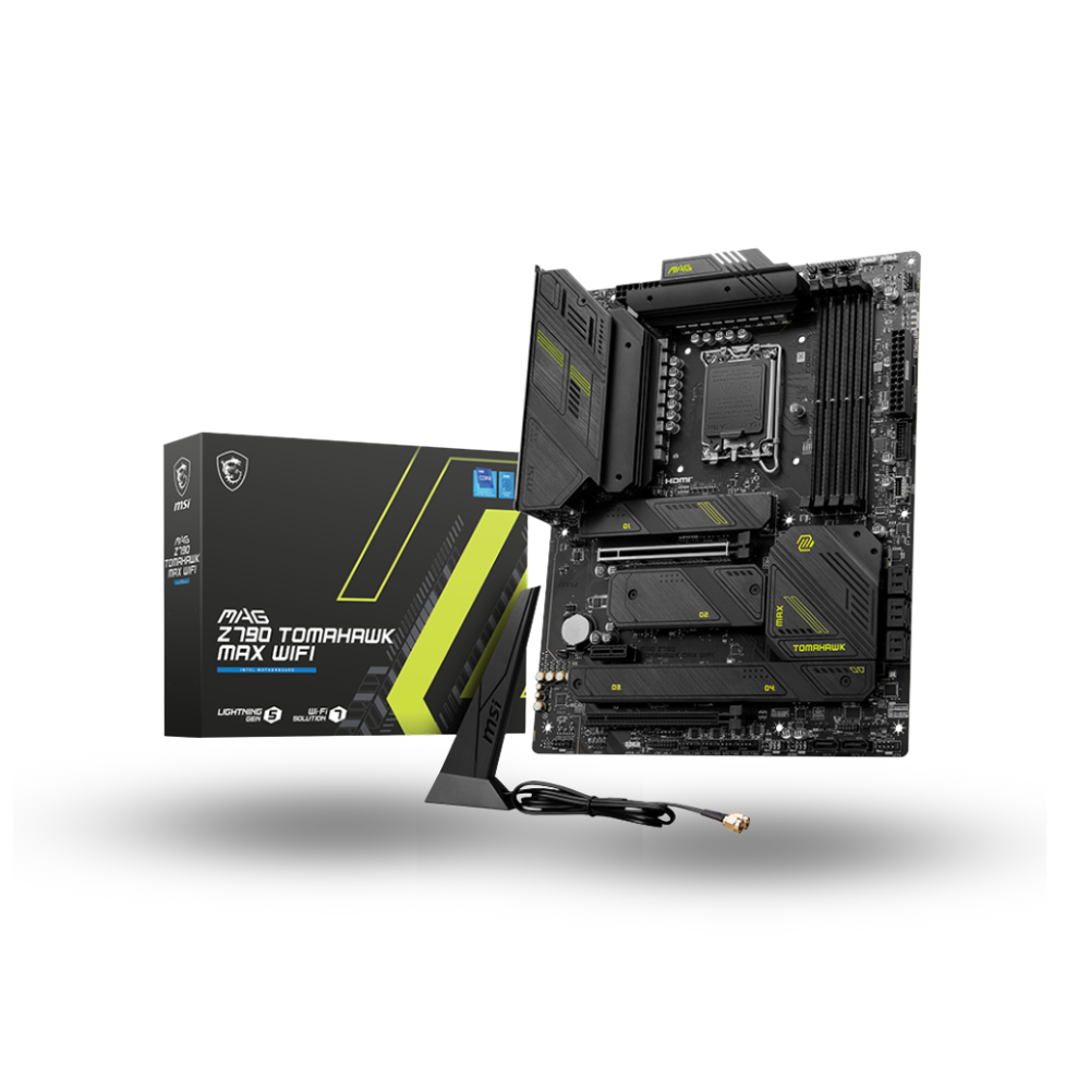 MSI MAG Z790 TOMAHAWK MAX WIFI (LGA1700, Z790, DDR5, USB3.2 Type-C, SATA3)