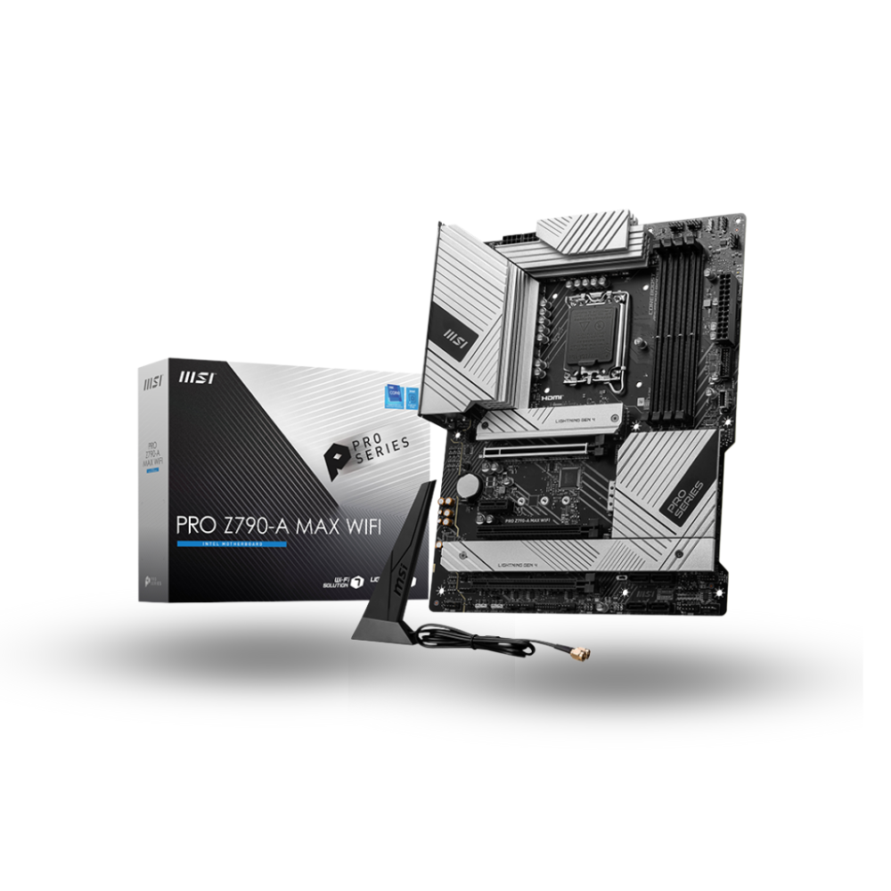MSI PRO Z790-A MAX WIFI (LGA1700, Z790, DDR5, USB3.2 Type-C, SATA3)