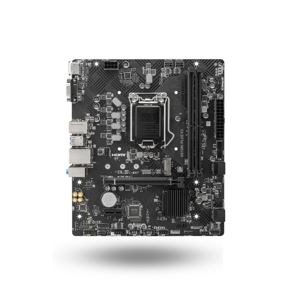MSI H510M-PLUS V3 (LGA1200, H470, DDR4, USB3.2, SATA3)