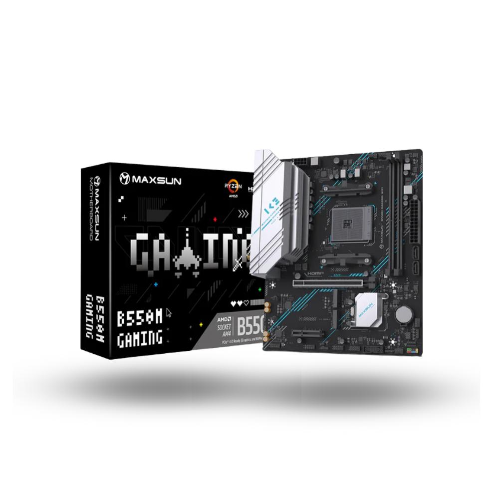 MAXSUN B550M GAMING WIFI (AM4, AMD B550, DDR4, USB3.2, SATA3)