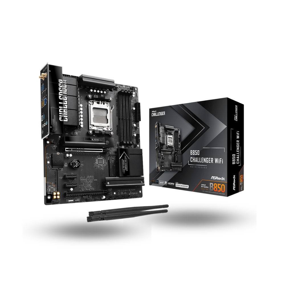 ASRock B850 Challenger WIFI (AM5, AMD B850, DDR5, USB3.2 Type-C, SATA3)
