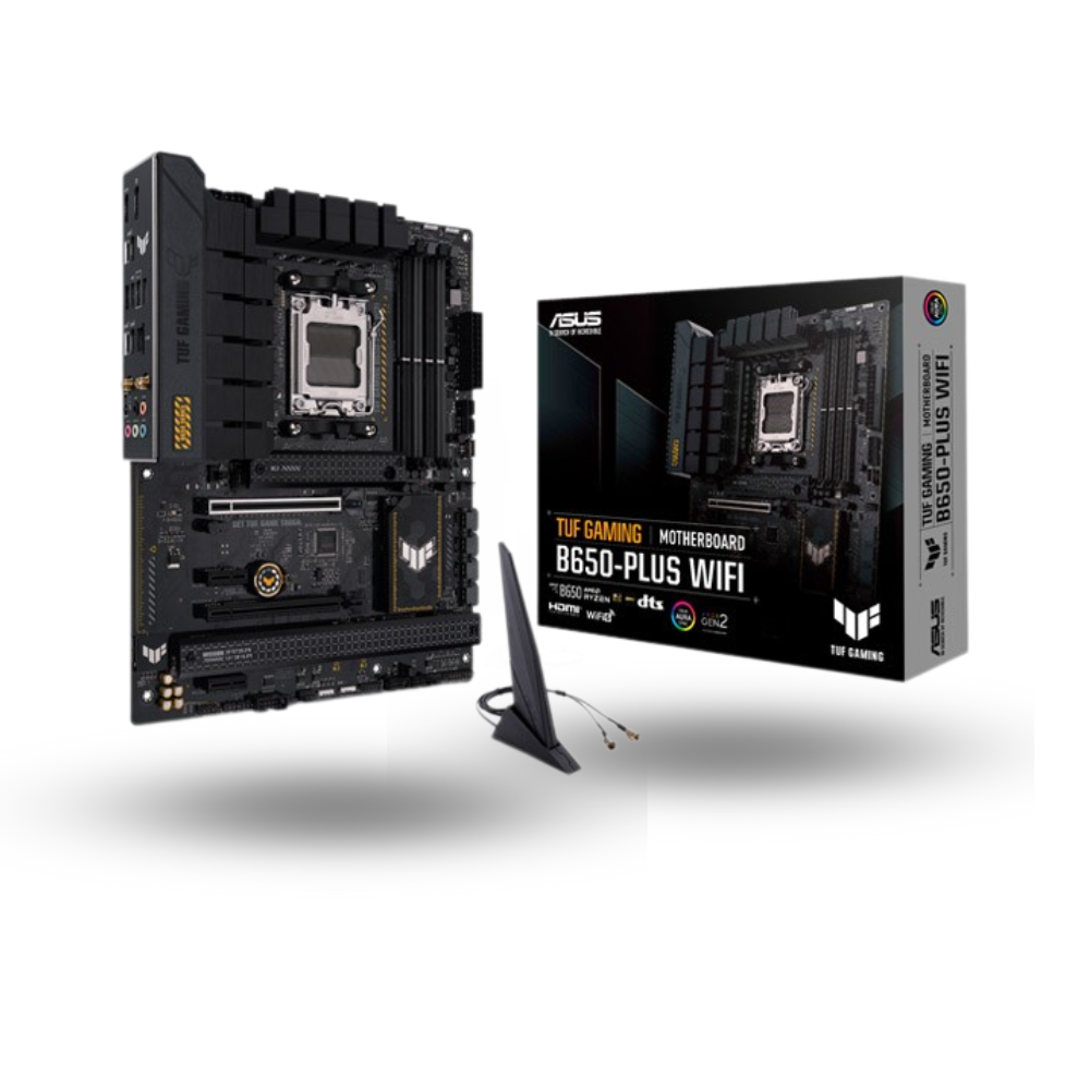 Asus TUF Gaming B650-PLUS WIFI (AM5, AMD B650, DDR5, USB3.2 Type-C, SATA3)