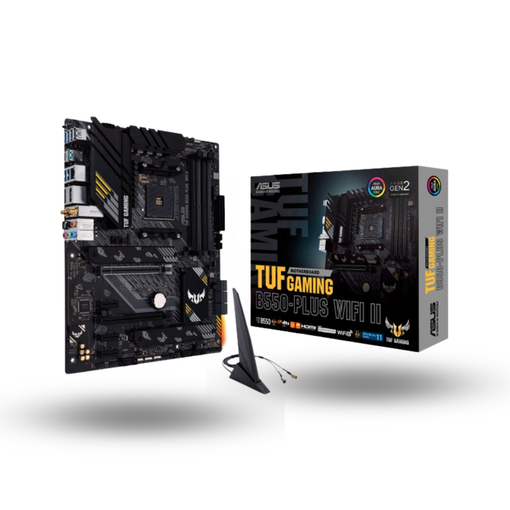 Asus TUF Gaming B550-PLUS WIFI II (AM4, AMD Promontory B550, DDR4, USB3.2, SATA3)
