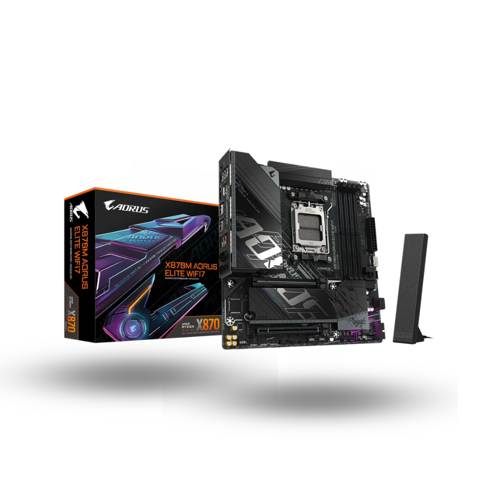 Gigabyte X870M AORUS ELITE WIFI7 (AM5, AMD X870, DDR5, USB3.2 Type-C, SATA3)