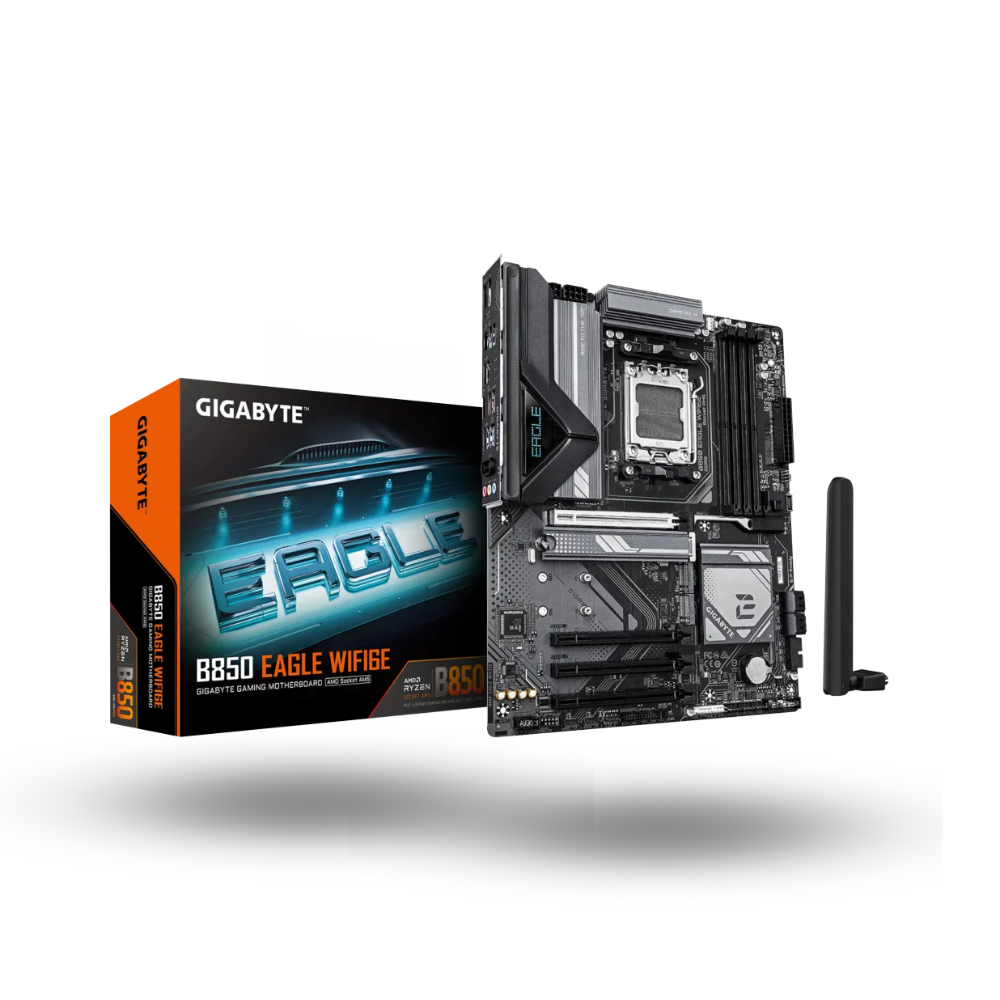 Gigabyte B850 EAGLE WIFI6E (AM5, AMD B850, DDR5, USB3.2 Type-C, SATA3)