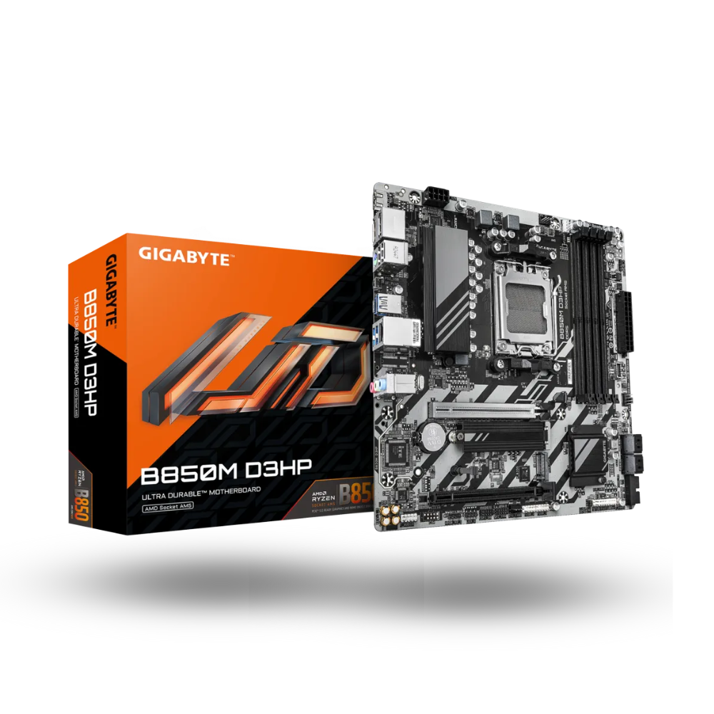 Gigabyte B850M D3HP (AM5, AMD B850, DDR5, USB3.2 Type-C, SATA3)