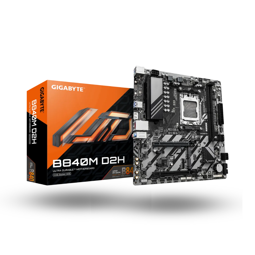 Gigabyte B840M D2H (AM5, AMD B840, DDR5, USB3.2, SATA3)