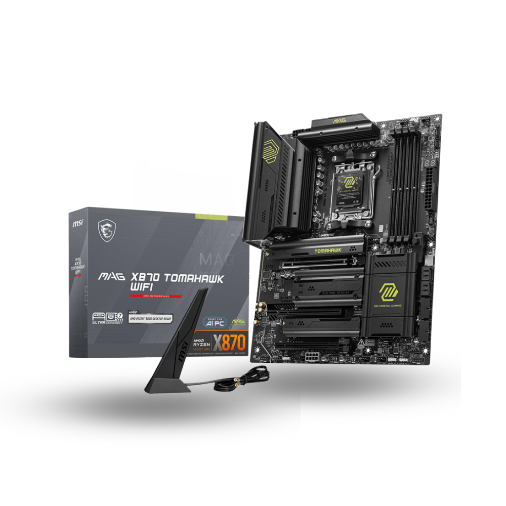 MSI MAG X870 TOMAHAWK WIFI (AM5, AMD X870, DDR5, USB3.2 Type-C, SATA3)