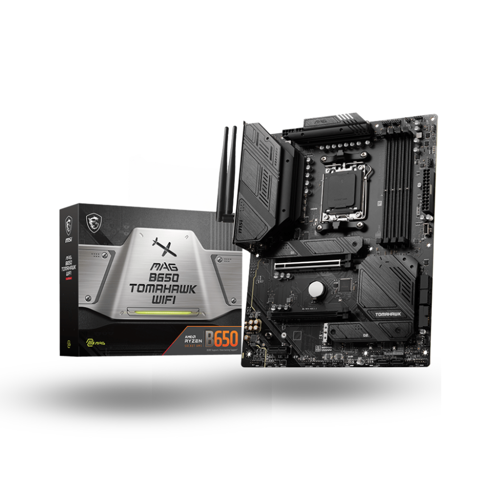 MSI MAG B650 Tomahawk WIFI (AM5, AMD B650, DDR5, USB3.2 Type-C, SATA3)
