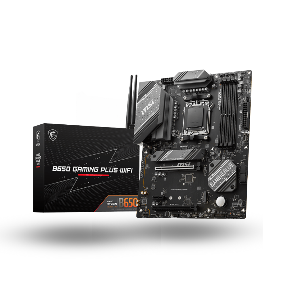 MSI PRO B650-S WIFI (AM5, AMD B650, DDR5, USB3.2 Type-C, SATA3)