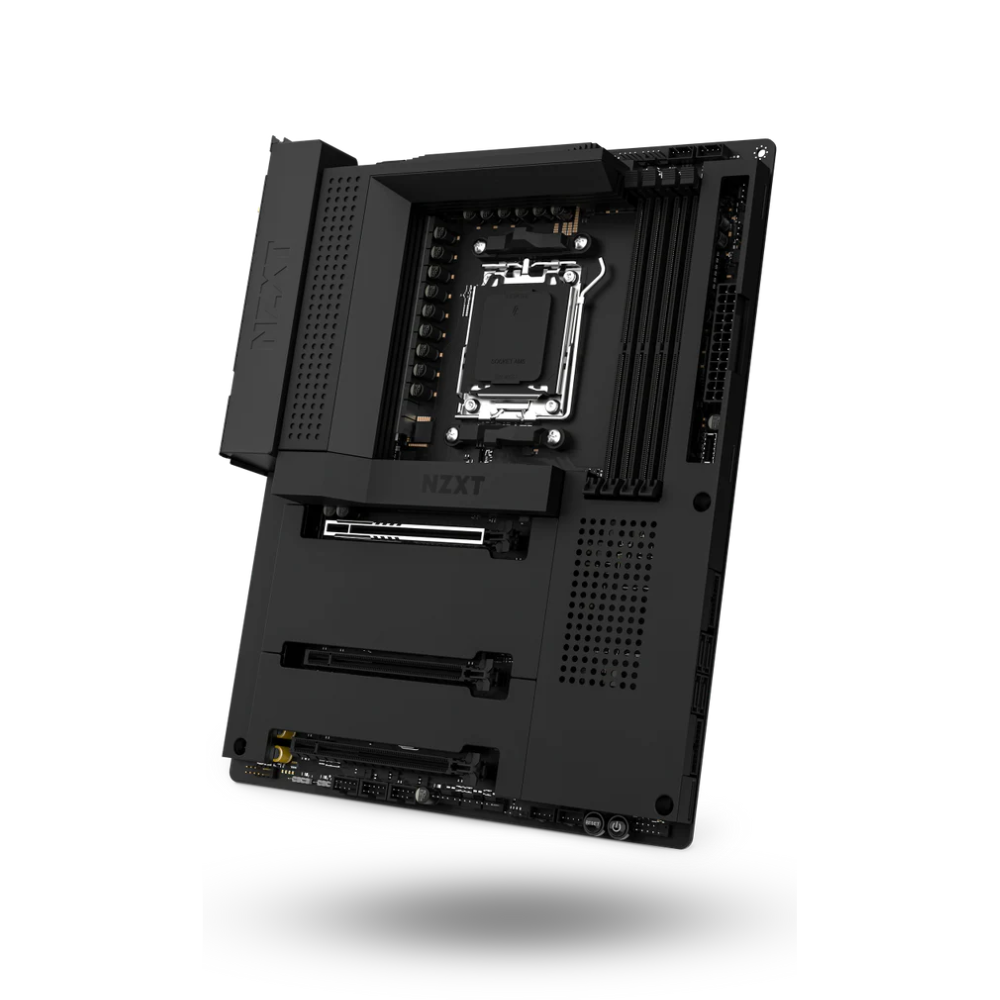 NZXT N7 B650E WIFI - Matte Black (AM5, AMD B650, DDR5, USB3.2 Type-C, SATA3)