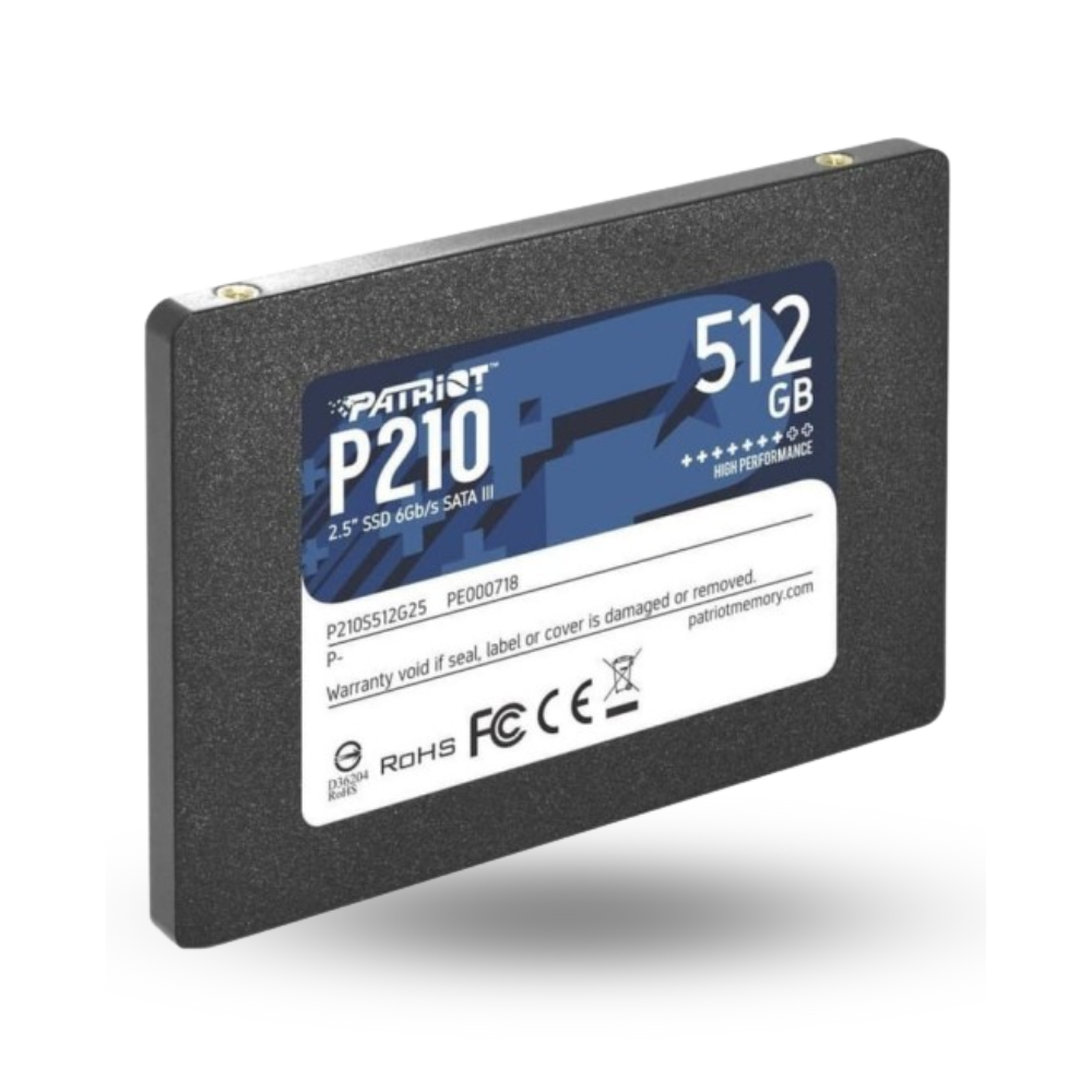 Patriot P210 SATA3 512GB - R520MB/s W430MB/s