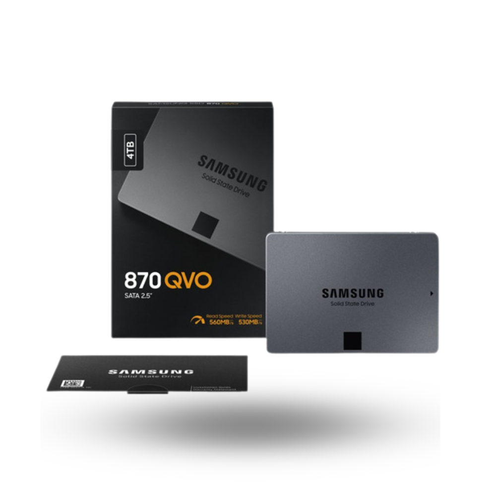 Samsung SSD 870 QVO 4TB - Grs 3th